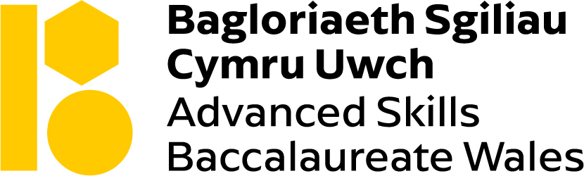Advanced Skills Baccalaureate Wales Logo Yellow