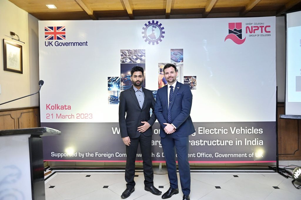 James Llewellyn at the Uk and West Bengal Partners on Electric vehicles