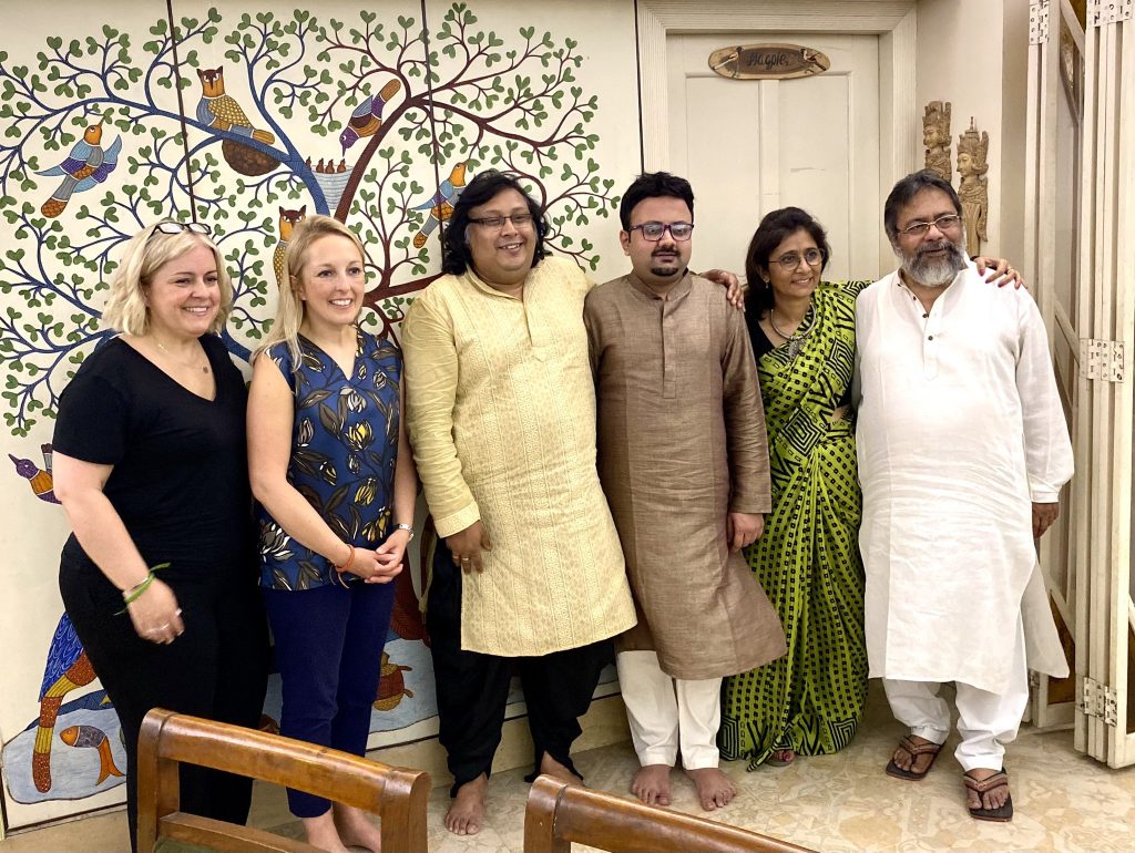 Creative Visual and Performing Arts lecturers during their trip to India