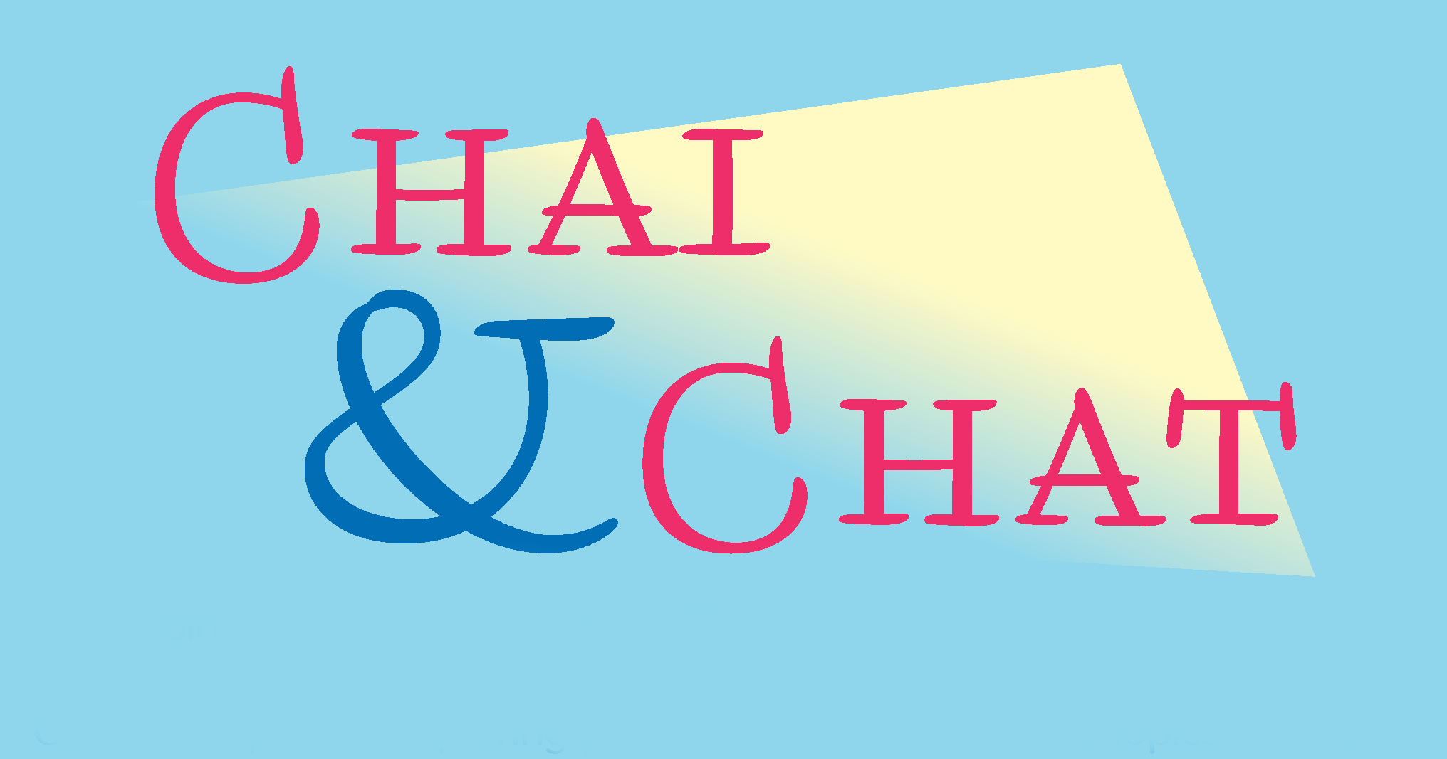 Graphic for Chai and Chat initiative