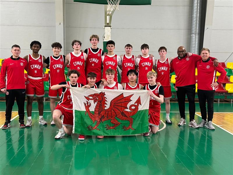 Welsh Basketball Team photo
